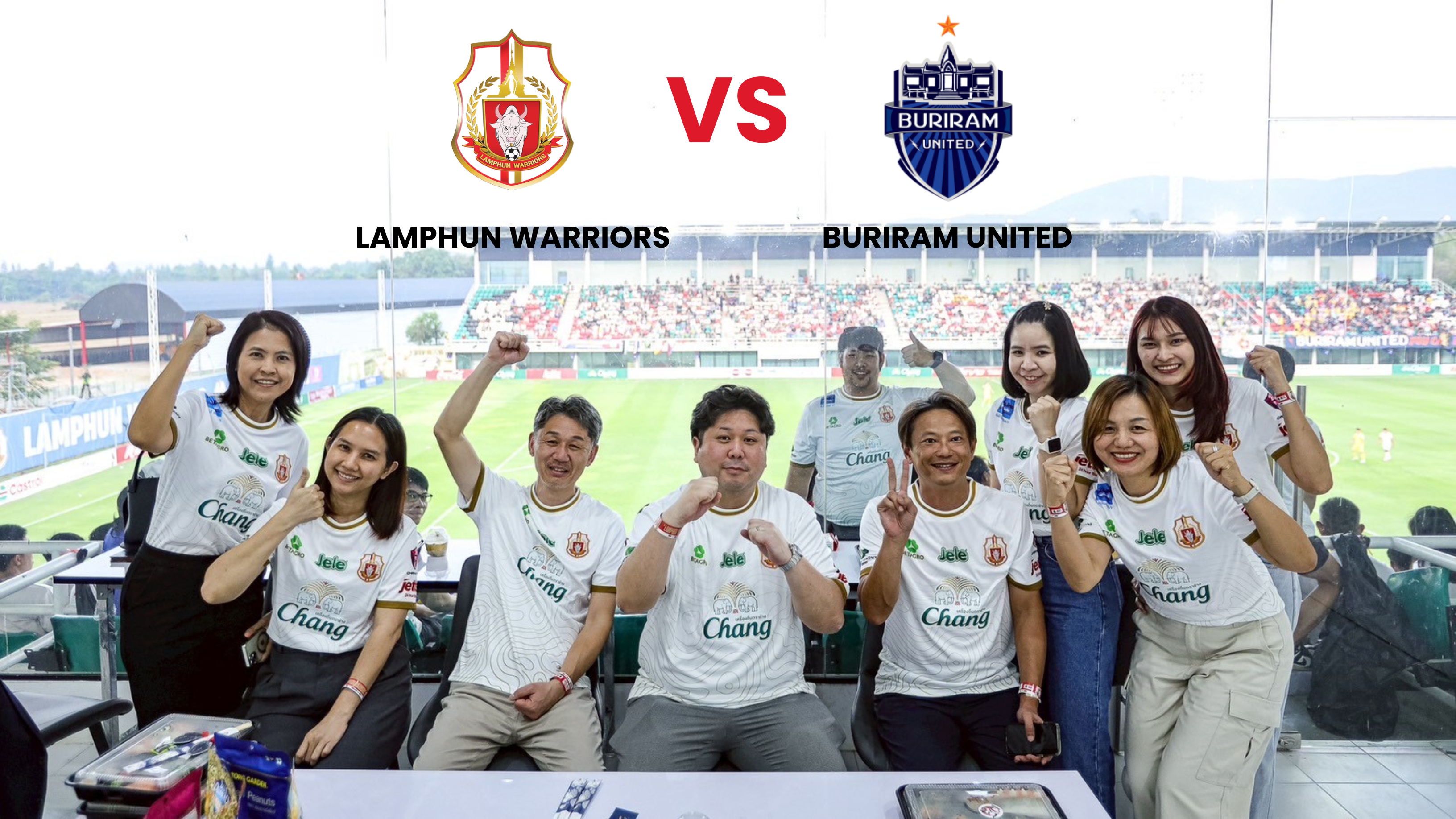 Watch the football match between Lamphun Warriors and Buriram United